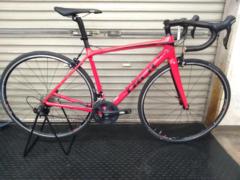 TREK EMONDA SL5 2017年くらい?? 105/5800組み 700×25C/2×11S カーボンフレームロードバイク レッド メーカーサイズ52cm