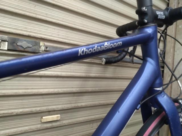 【わけあり現状販売】KhodaaBloom RAIL TIAGRA モデル年式不明 700×28C 2×10S アルミクロスバイクフレームロードバイクカスタム  サイズ:440 ブルー
