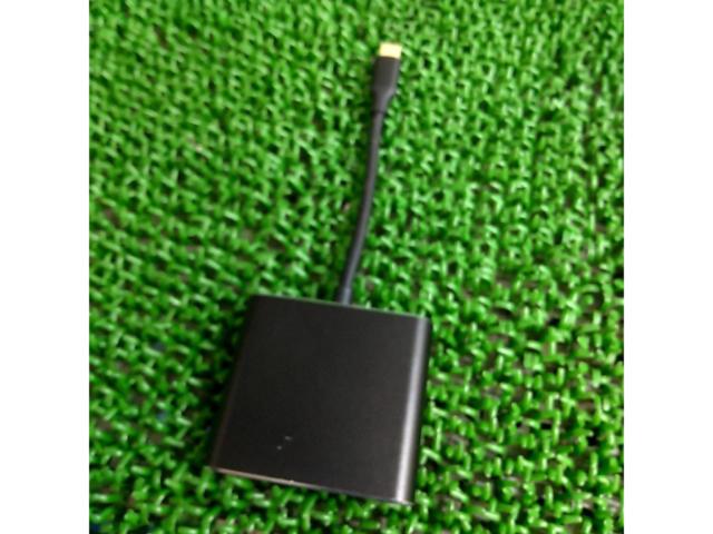 Hy+ USB-C 3in1 ハブ HY-TCHD9