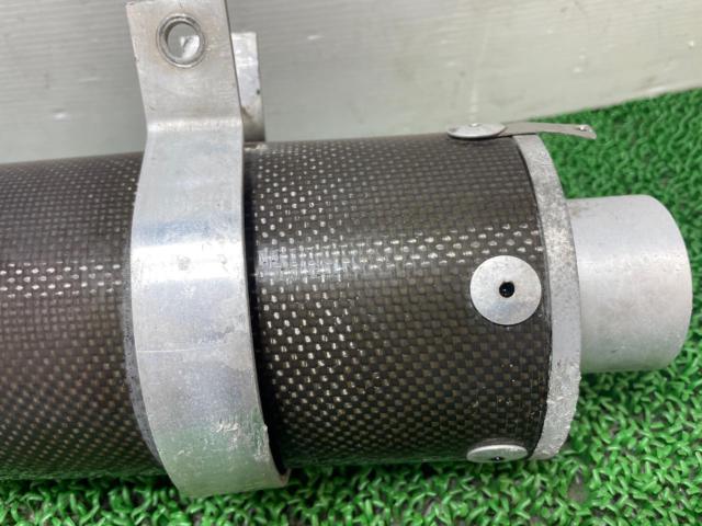 Insertion diameter 49Φ, manufacturer unknown.
Carbon silencer