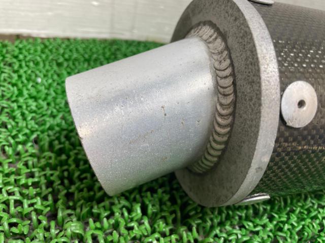 Insertion diameter 49Φ, manufacturer unknown.
Carbon silencer