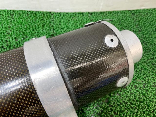 Insertion diameter 49Φ, manufacturer unknown.
Carbon silencer