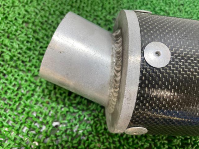 Insertion diameter 49Φ, manufacturer unknown.
Carbon silencer