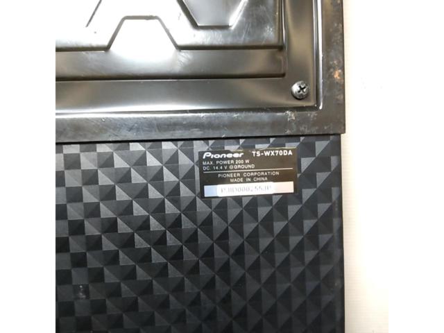 carrozzeria TS-WX70DA 16cm×2パワードサブウーファー