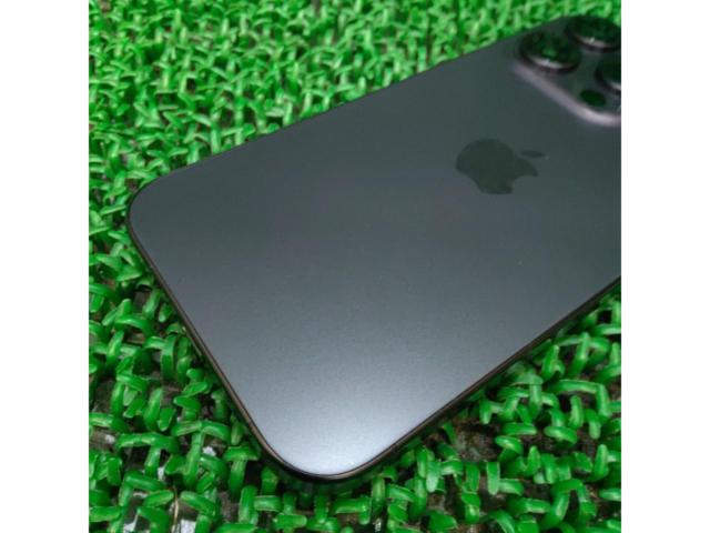 【Apple】iPhone15PRO 128GB ブラックチタニウム 国内版 SIMフリー