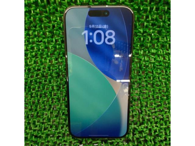 【Apple】iPhone15PRO 128GB ブラックチタニウム 国内版 SIMフリー