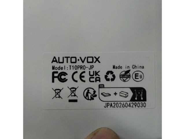 AUTO-VOX Mirror-Type Dashcam
T10PRO-JP