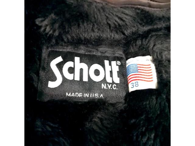 【Schott】シングルライダースジャケット サイズ:38