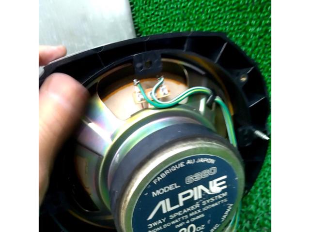 ALPINE 6380 3Wayスピーカー