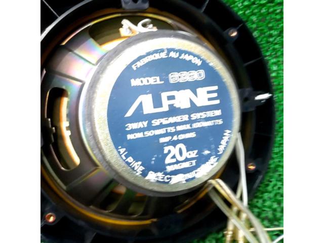 ALPINE 6380 3Wayスピーカー