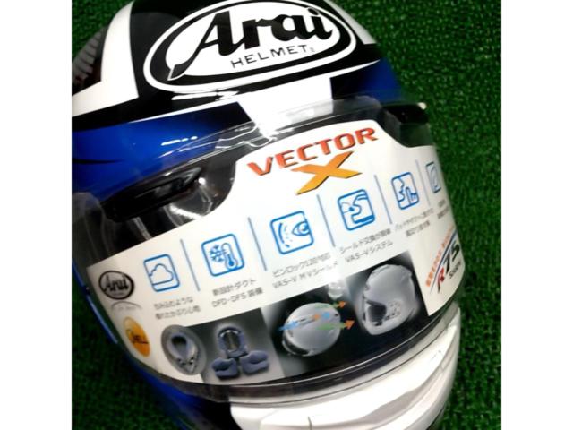 Arai VECTOR X  2017年製 サイズ:S(55-56cm)