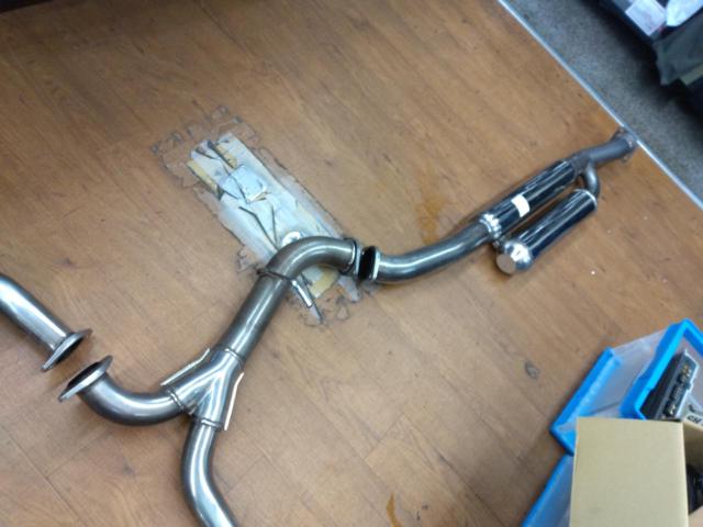 HKS Super Turbo Muffler W-Tail WRX STI/S4