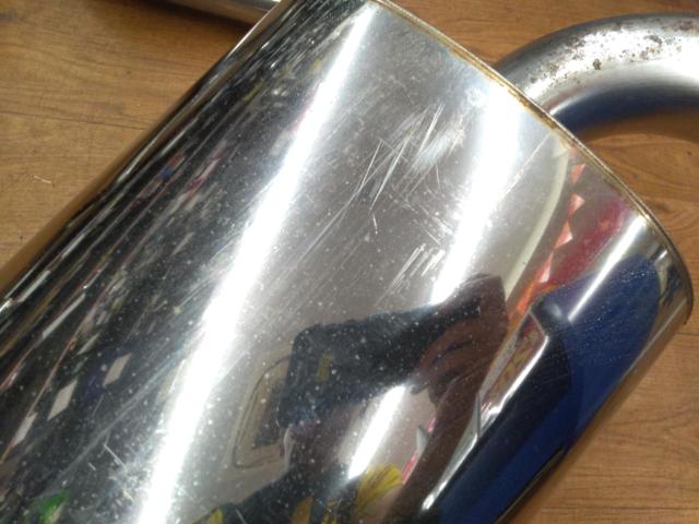 HKS Super Turbo Muffler W-Tail WRX STI/S4