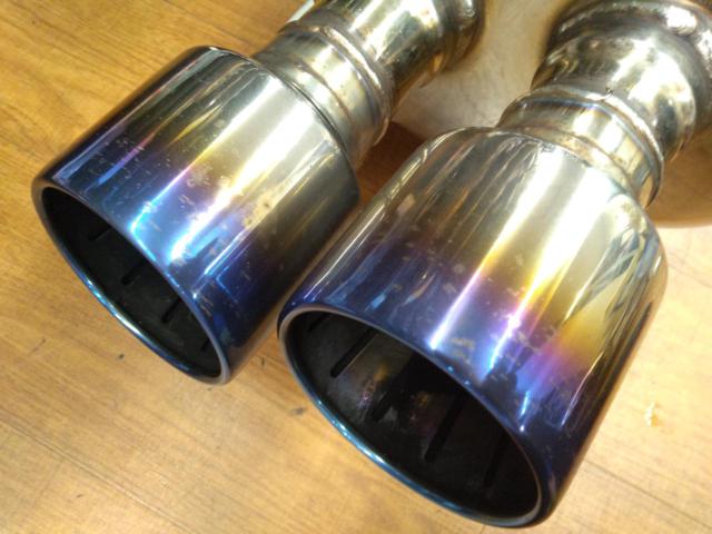 HKS Super Turbo Muffler W-Tail WRX STI/S4