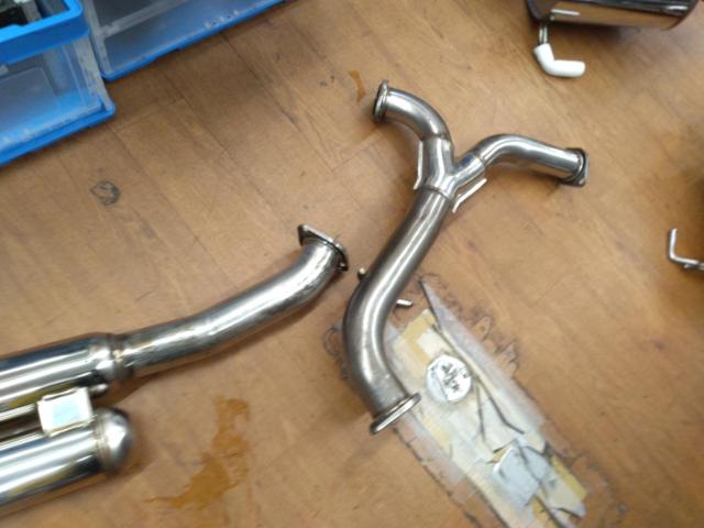 HKS Super Turbo Muffler W-Tail WRX STI/S4