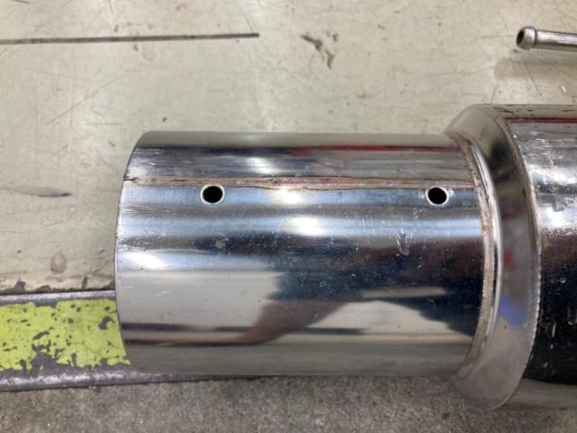 メーカー不明 レガシィB4/BE5用 砲弾マフラー