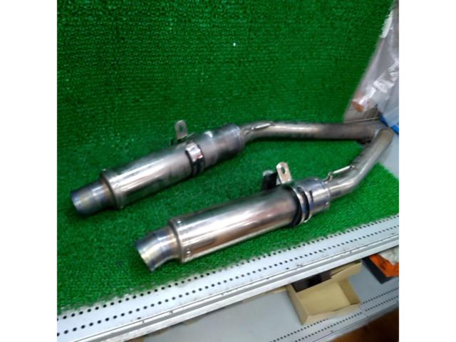 【パイプ・サイレンサー凹みあり】GSX1400用 スリップオンマフラー