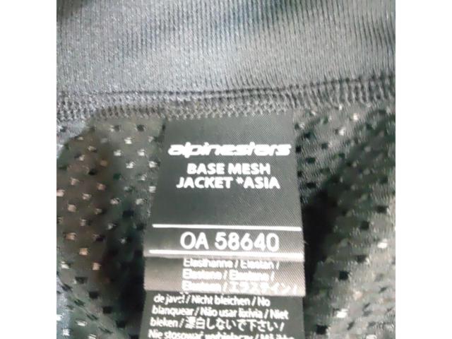 【Alpinestars】ベースメッシュジャケット サイズ:XXL
