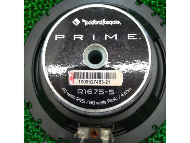 Rockford (Rockford)
PRIME
R1675-S
16.5cm 2-way speaker + tweeter