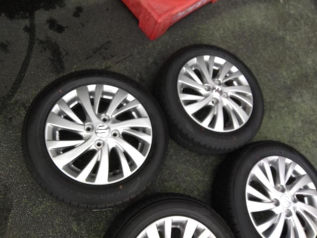 SUZUKI スペーシア/MK42純正ホイール + DUNLOP ENASAVE EC300+