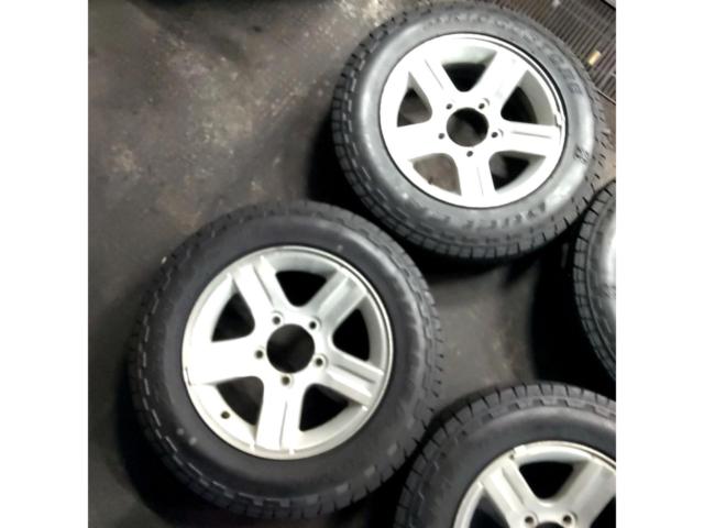 【スズキ】ジムニー/JB23 純正 ホイール+【BRIDGESTONE】DUELER ALL-TERRAIN A/T002