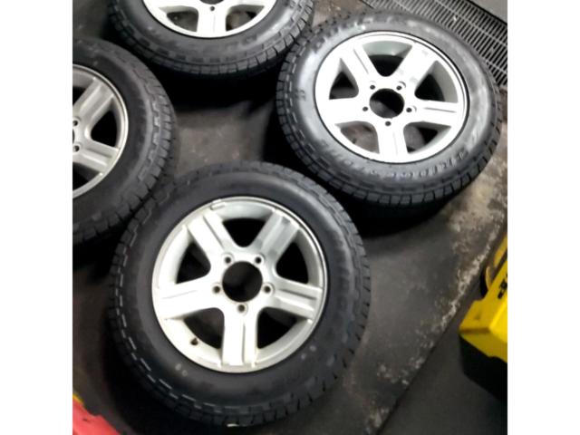 【スズキ】ジムニー/JB23 純正 ホイール+【BRIDGESTONE】DUELER ALL-TERRAIN A/T002