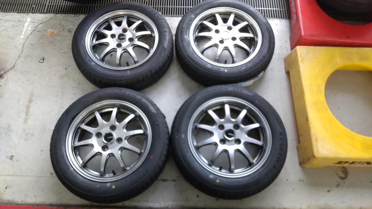 HOT
STUFF
G.SPEED
G-04
Spoke wheels
+
KENDA
KR 203
155 / 65R14
75T