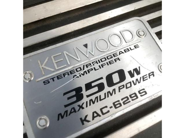 KENWOOD KAC-629S 2chパワーアンプ
