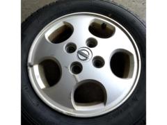 日産 モコ 純正ホイール  + GOODYEAR ICE NAVI 7