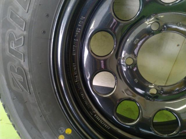 ジムニーノマド 純正スペア+BRIDGESTONE DUELER H/L 852
