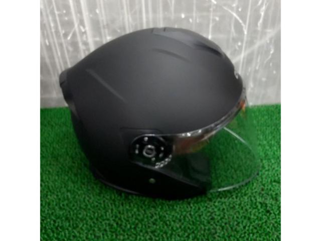 【サイズ:M(57-58cm)】HAYABUSA ジェットヘルメット マットブラック