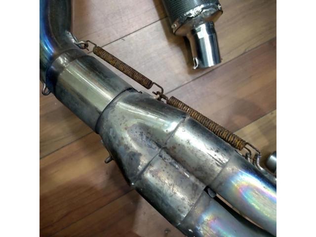 YOSHIMURA チタンエキパイ/カーボンサイレンサー CB400SF/NC39