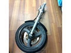 【ワケアリ】バンディッド GJ77フロントフォーク周り