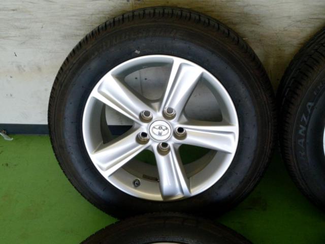 トヨタ(TOYOTA)  マークX/130系 純正ホイール  + BRIDGESTONE TURANZA ER300