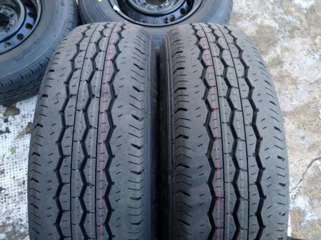 トヨタ(TOYOTA) 200系ハイエース 純正スチールホイール+BRIDGESTONE ECOPIA RD613 107/105 S