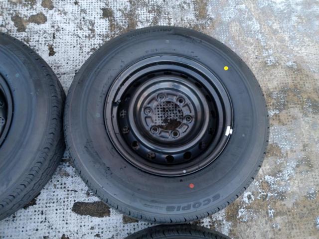 トヨタ(TOYOTA) 200系ハイエース 純正スチールホイール+BRIDGESTONE ECOPIA RD613 107/105 S