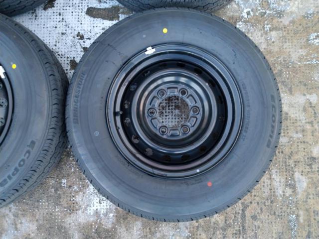 トヨタ(TOYOTA) 200系ハイエース 純正スチールホイール+BRIDGESTONE ECOPIA RD613 107/105 S