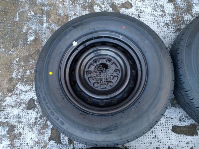 トヨタ(TOYOTA) 200系ハイエース 純正スチールホイール+BRIDGESTONE ECOPIA RD613 107/105 S