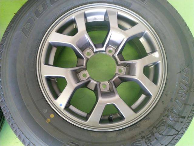 ノマド純正 アルミ+BRIDGESTONE DUELER H/L 852