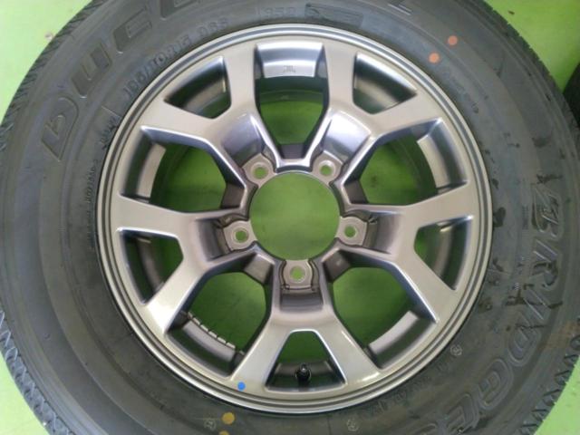 ノマド純正 アルミ+BRIDGESTONE DUELER H/L 852