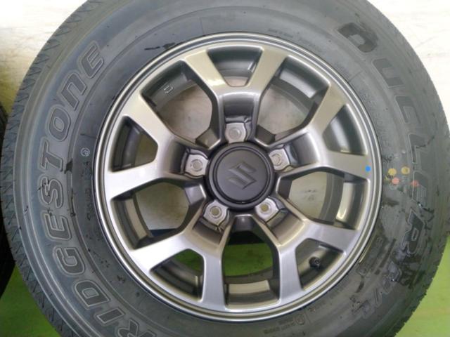 ノマド純正 アルミ+BRIDGESTONE DUELER H/L 852