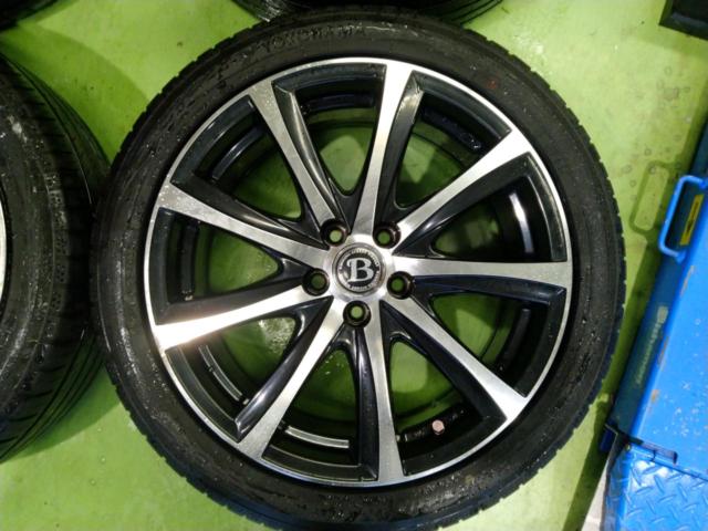 Lehmeister BRANDLE LINE スポークホイール+YOKOHAMA BluEarth-GT AE51