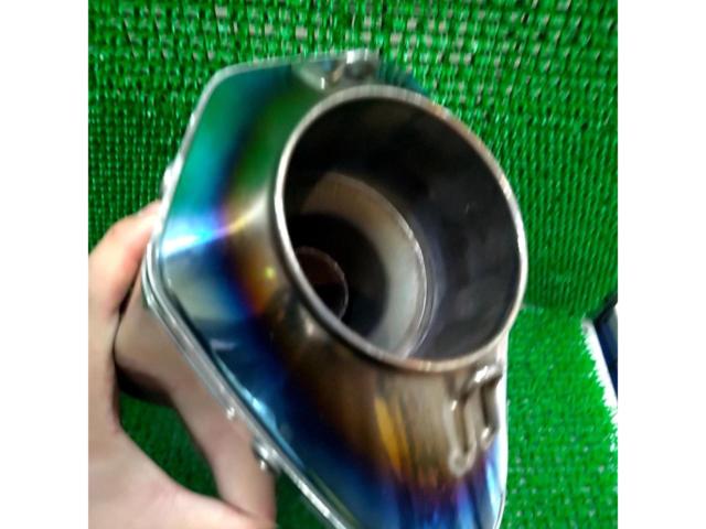 OVER RACING TT/FORMULA RS フルチタンマフラーのサイレンサーのみ