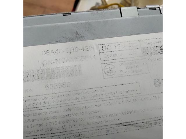 HONDA Gathers VXM-128VSX/CN-NVAMS9511 デュアルサイズメモリーナビコンポ