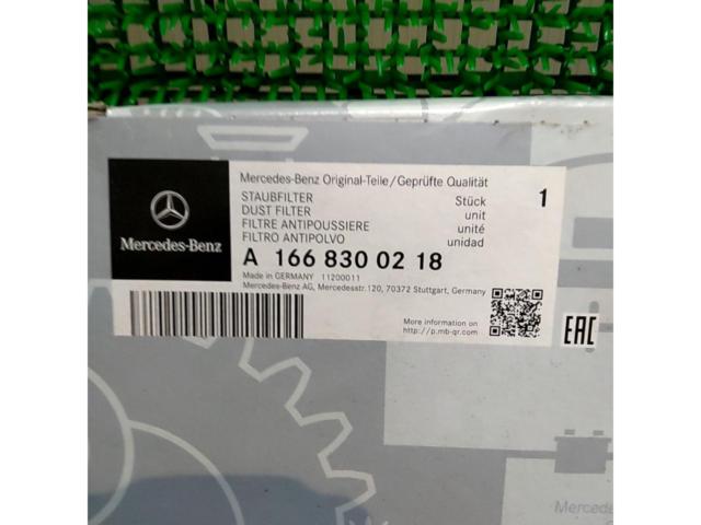 Mercedes-Benz
Genuine air conditioner filter