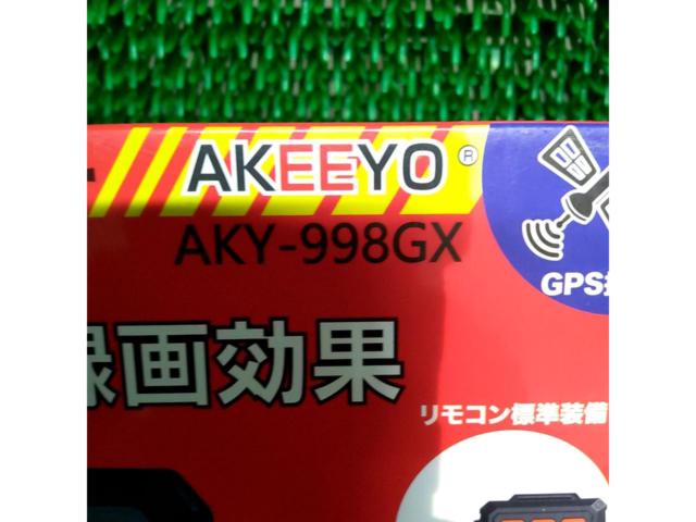 AKEEYO  オートバイ用 防水型前後録画ドライブレコーダー/AKY-998GX