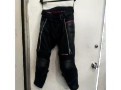KOMINE PK-709 ニースライダーレザーメッシュパンツ サイズ:L