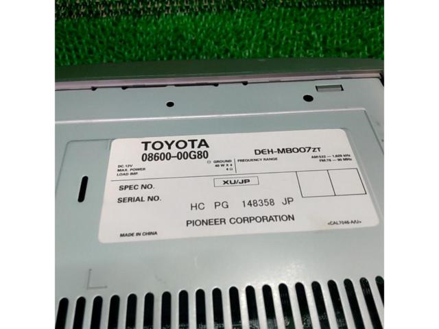 トヨタ純正 CP-W55 DEH-M8007ZT(08600-00G80)