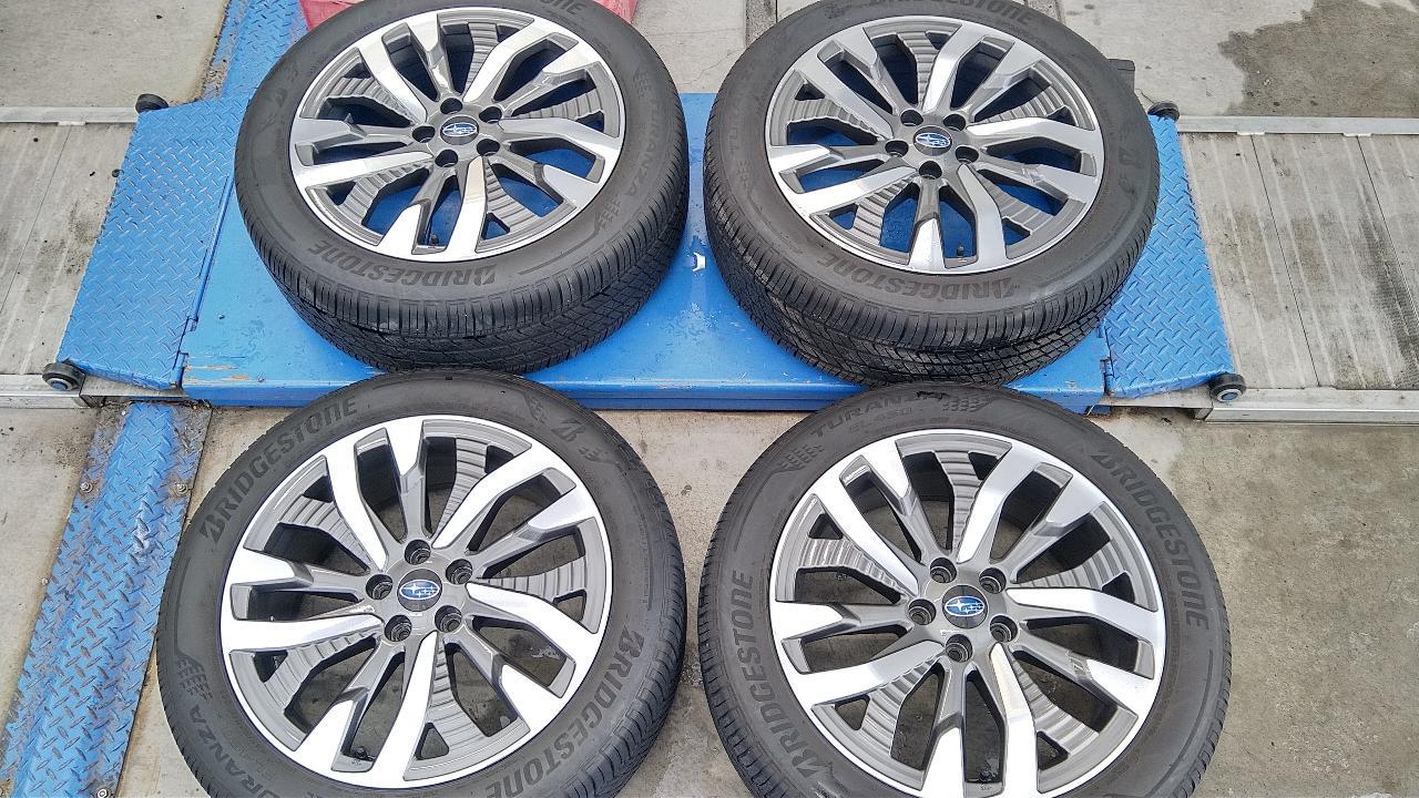 スバル純正(SUBARU)  SL系フォレスターPremium S:HEV 純正ホイール  + BRIDGESTONE(ブリヂストン) TURANZA EL450