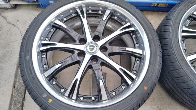 【クラウン・マークXなど♪セダン車に♪】WORK SCHWERT SC4  + KENDA KR32 ★新品タイヤ付き!★